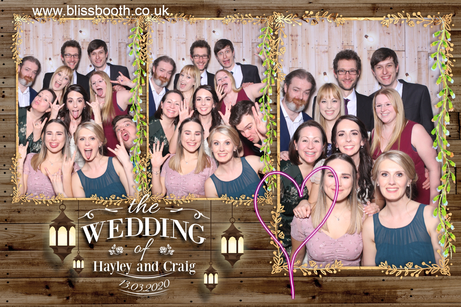 Hayley and Craig | View more photos from the event at gallery.blissbooth.co.uk/u/BlissBooth/Hayley-and-Craig
